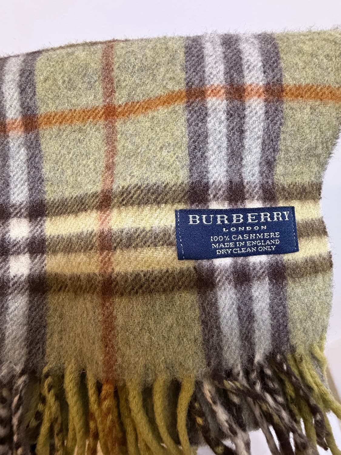 버버리 캐시미어 머플러 상품이미지4