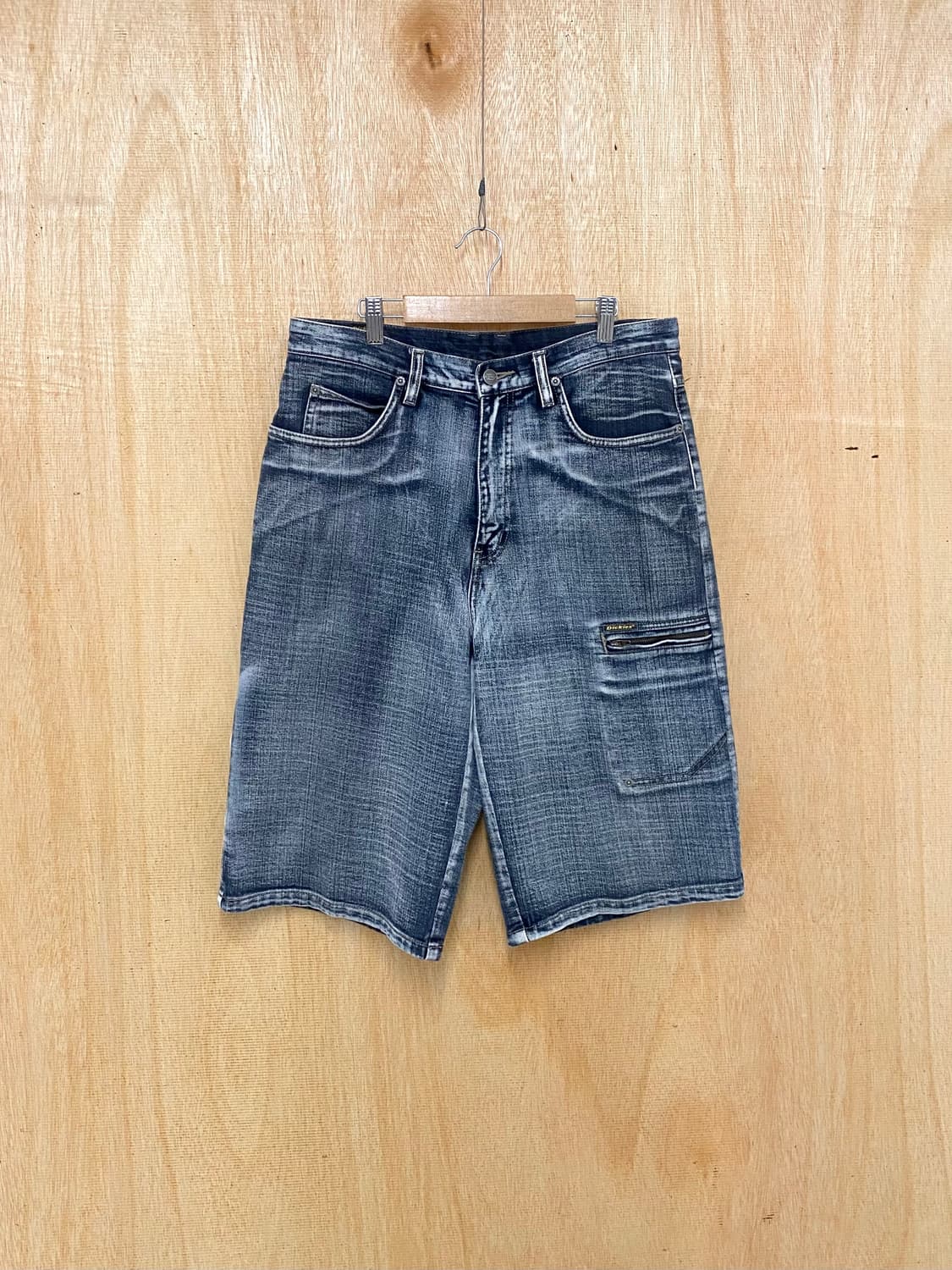 DICKIES USA hard washed denim bermuda  상품이미지4