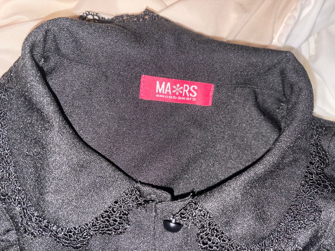 Mars 마즈 고스 레이스 셔츠 블라우스  상품이미지2