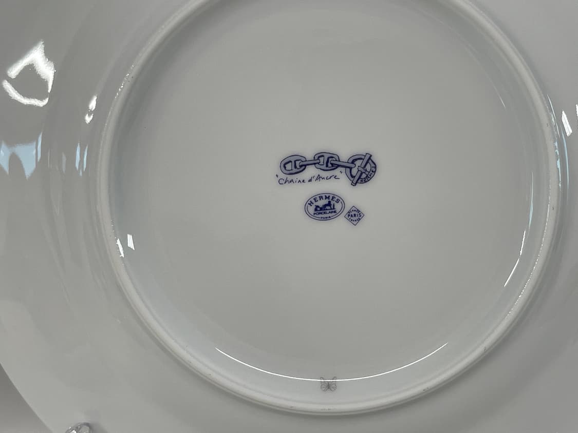 에르메스 샹달 블루 플레이트 2P HERMES 상품이미지4