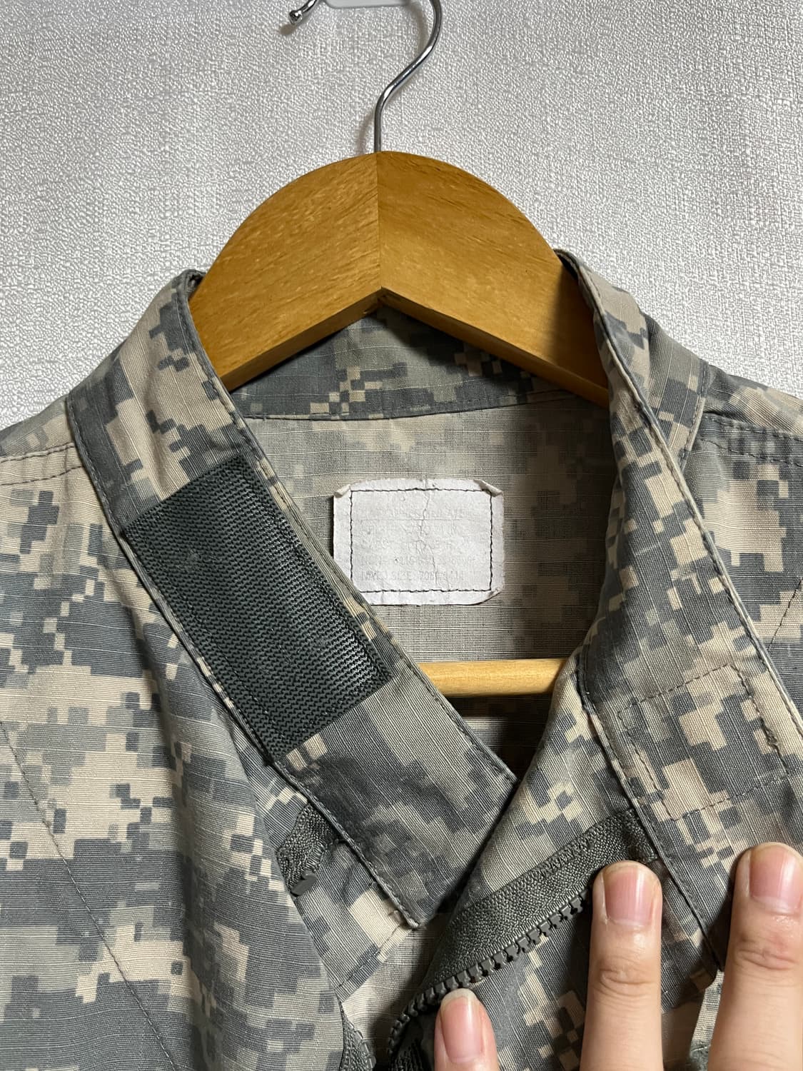 오리지날 밀리터리 ACU 카모 야상 자켓 2XL 상품이미지4