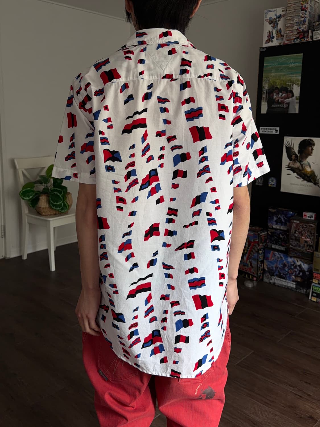 Tommy Hilfiger 올오버 플래그 하프 셔츠 상품이미지5