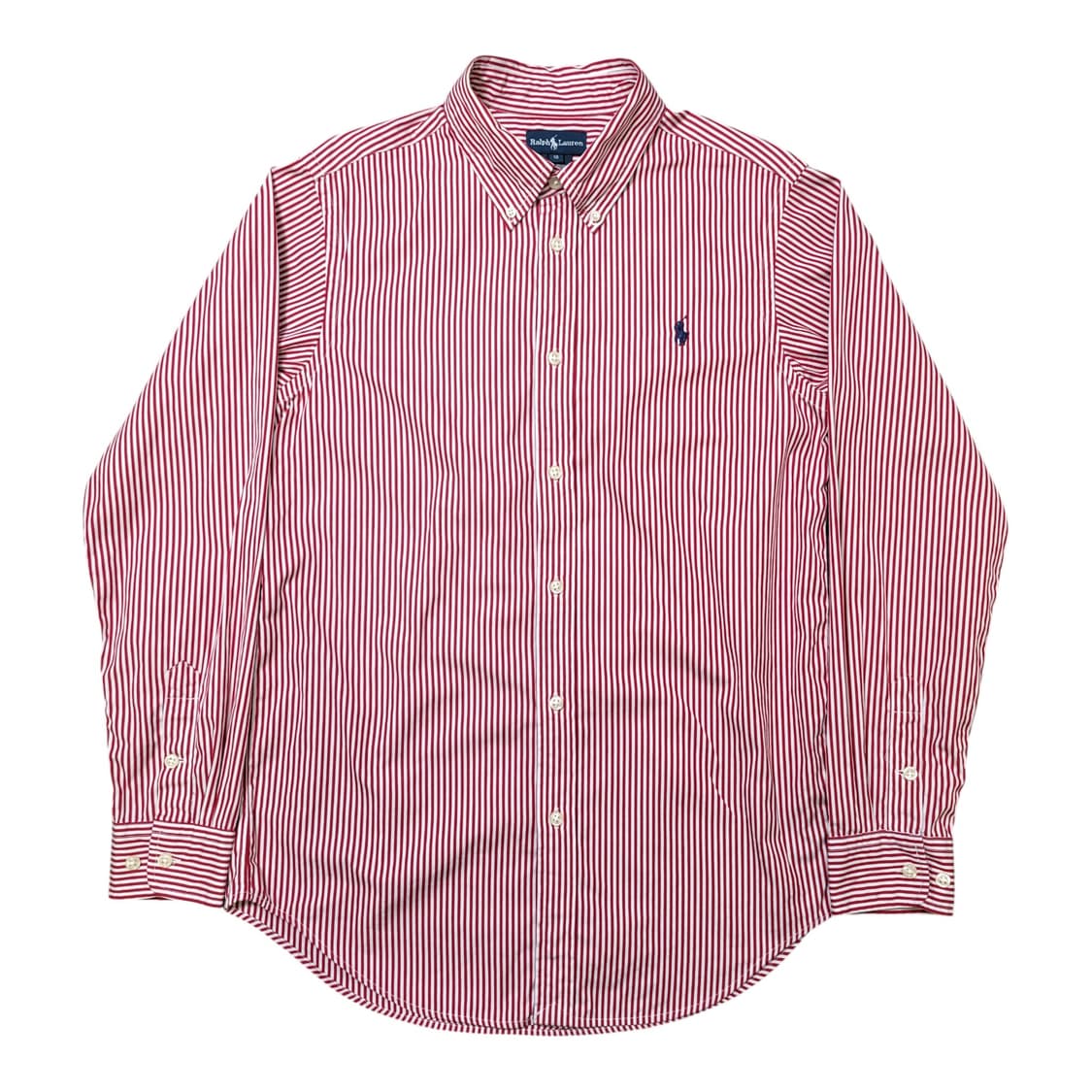 폴로랄프로렌 여성 레드 스트라이프 셔츠 상품이미지1