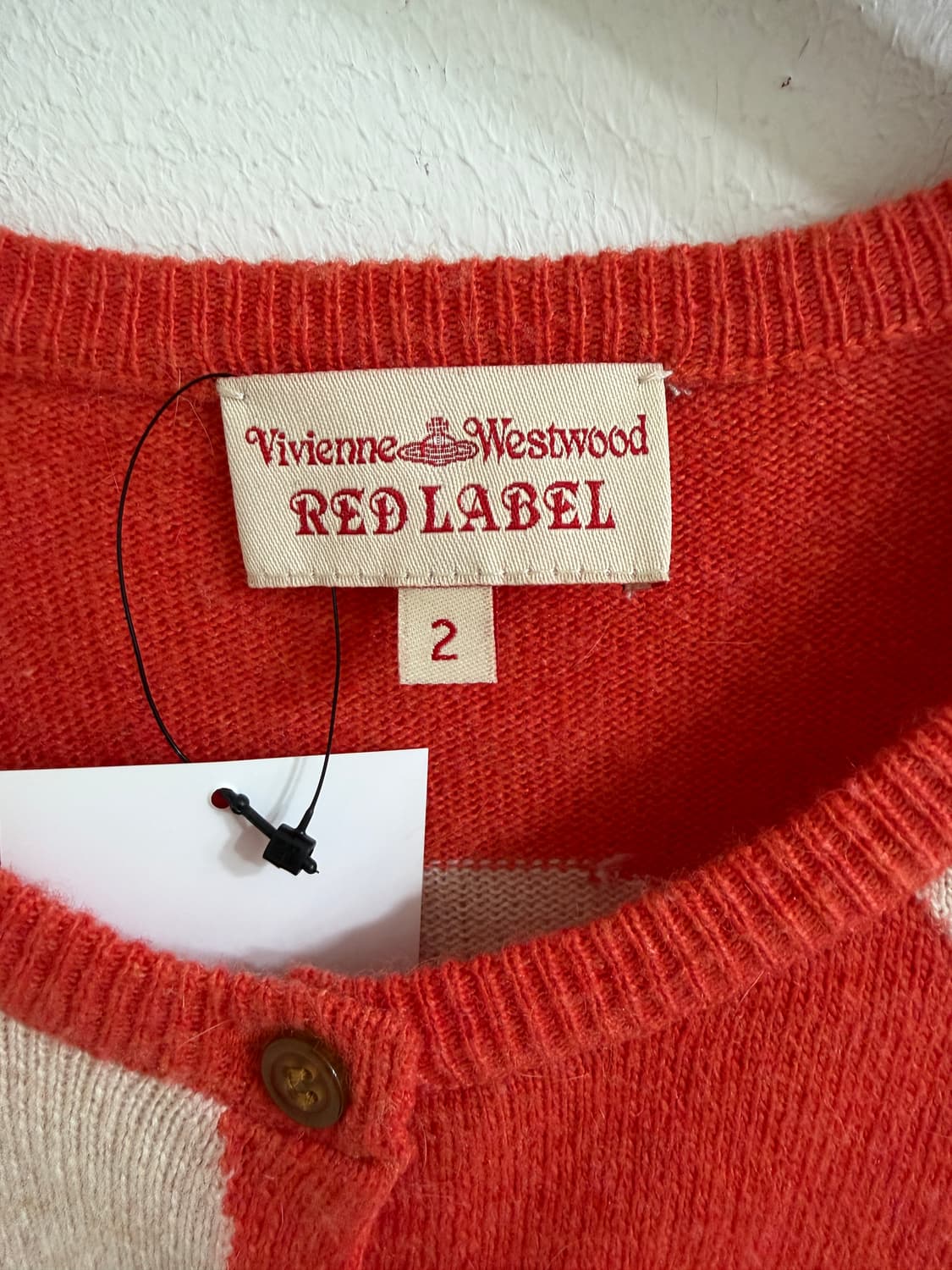 비비안웨스트우드 레드라벨 빅 도트 가디건 상품이미지5