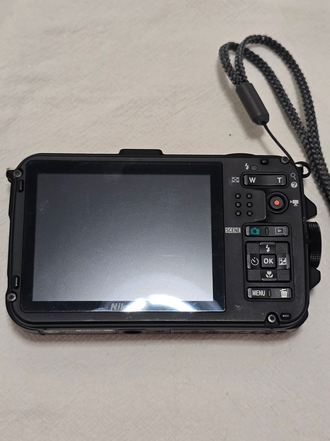 니콘 쿨픽스 aw100 주황 빈티지 디카 상품이미지3