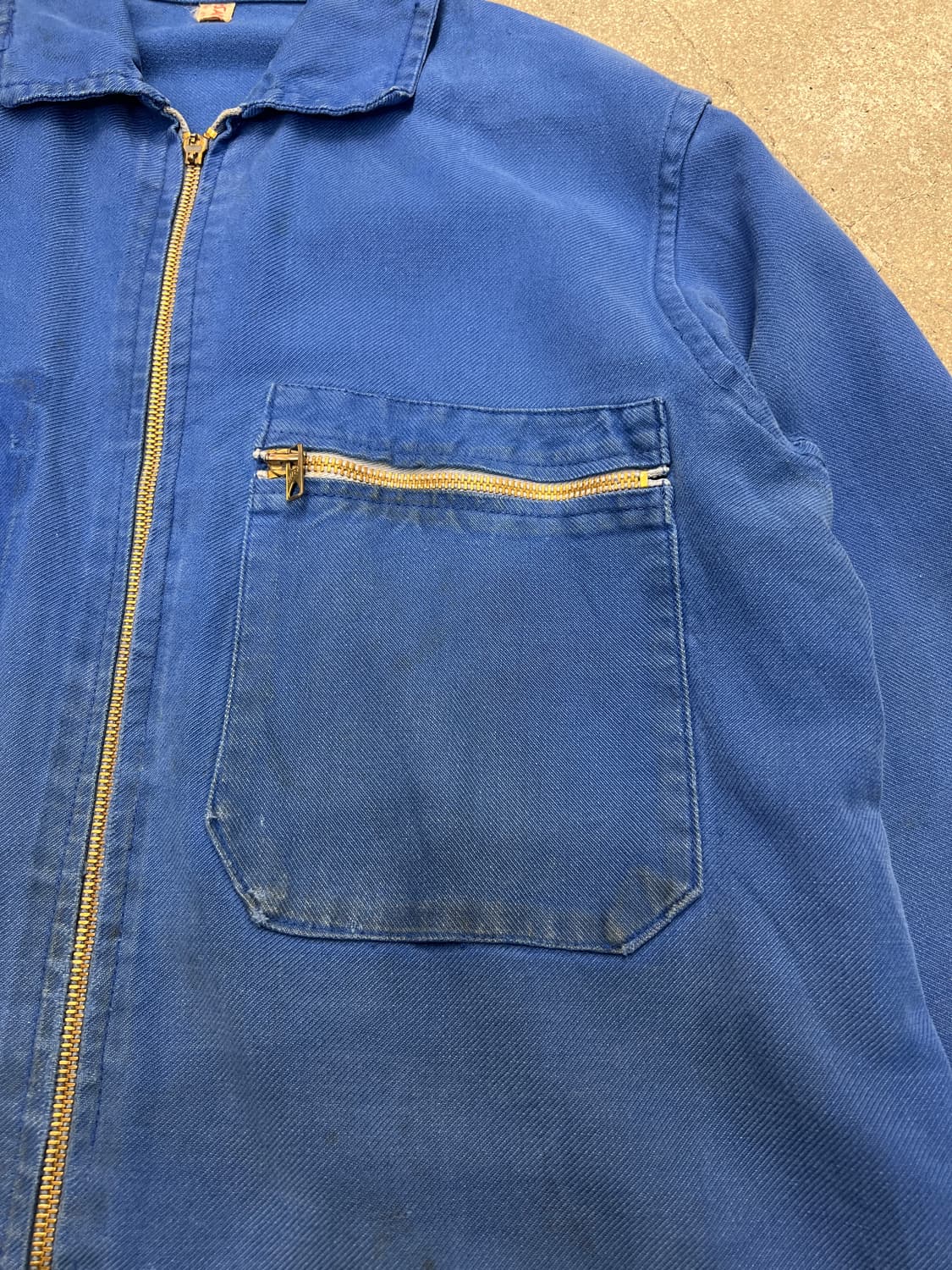 프렌치 블루 워크 자켓 상품이미지4