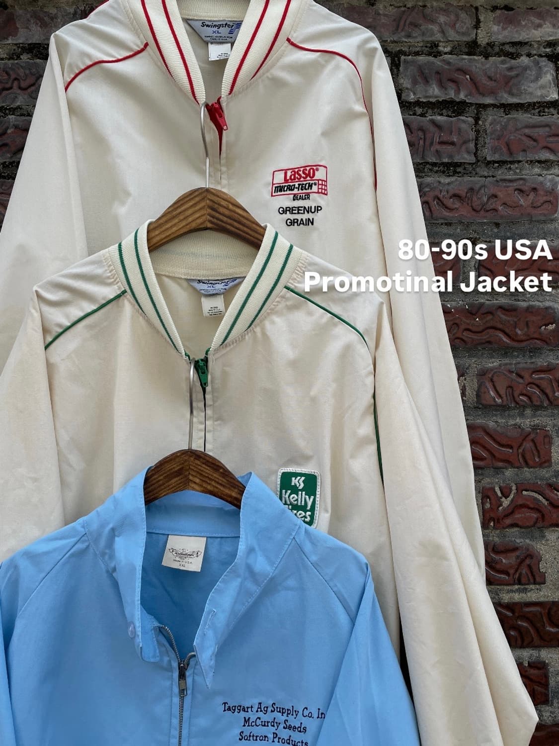 80s USA Promotional Kelly Tire Jacket 상품이미지1