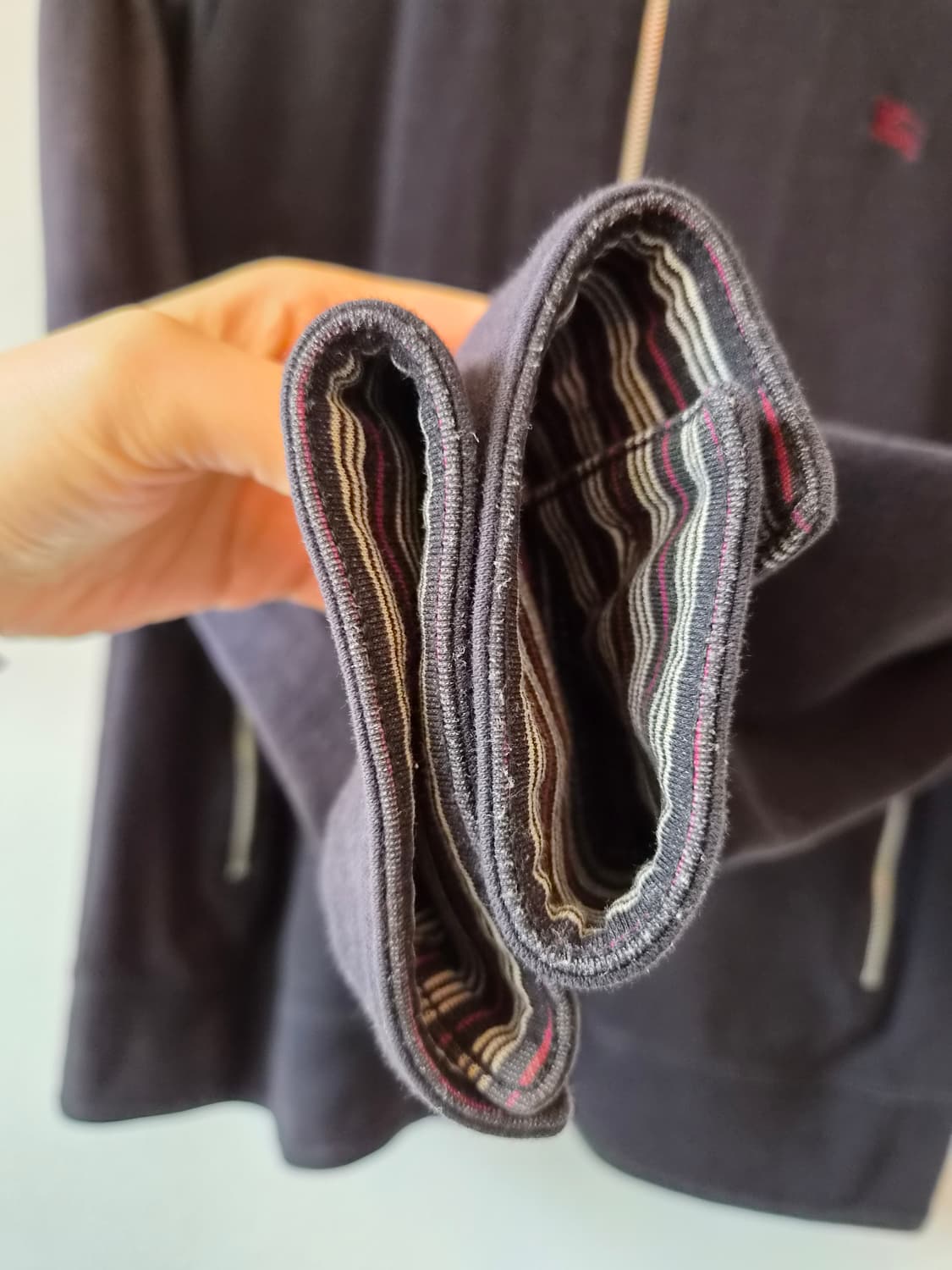 버버리블랙라벨 여성 반넥집업점퍼 2사이즈 상품이미지6