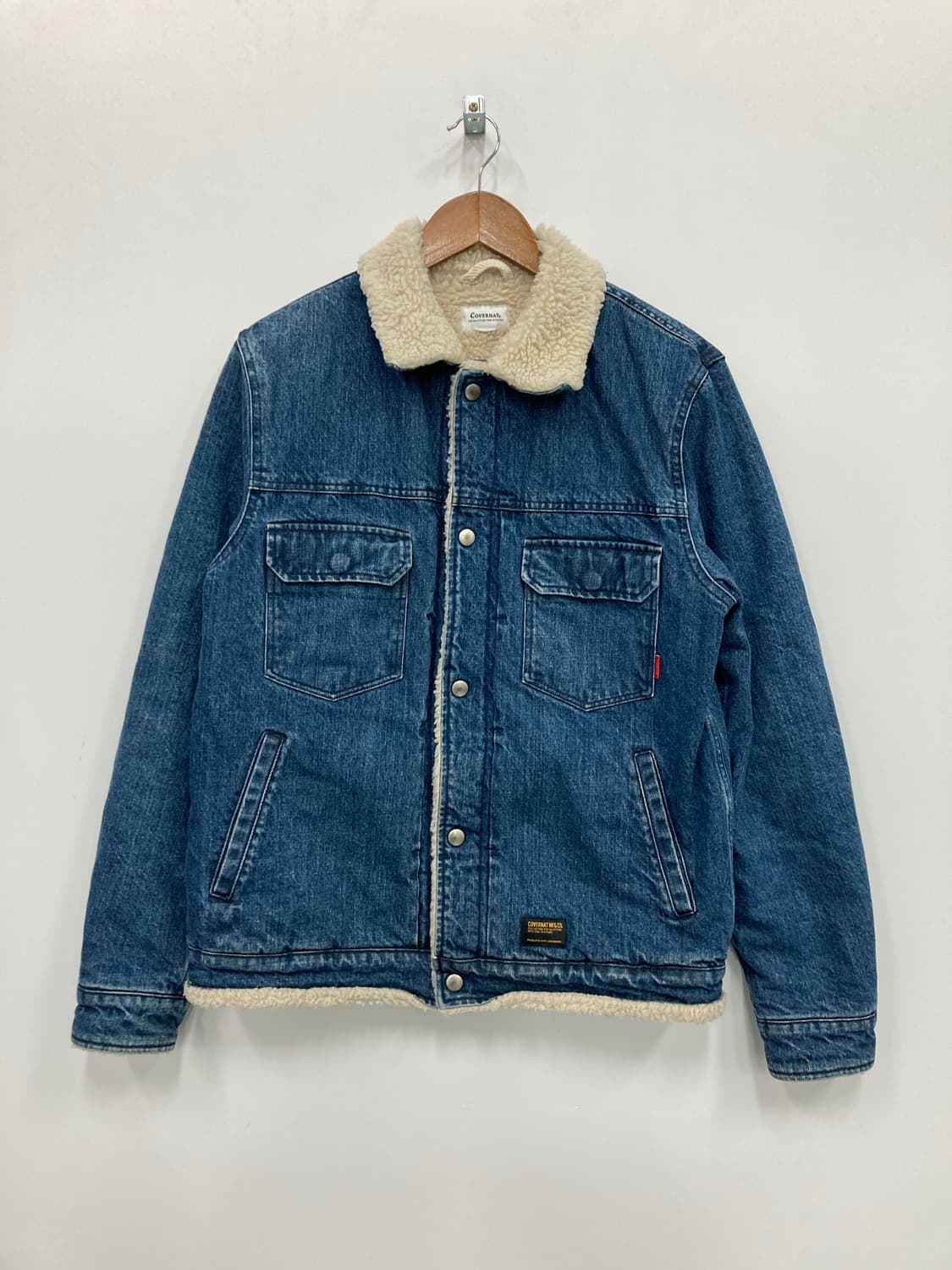 커버낫 뽀글이 데님자켓 상품이미지1