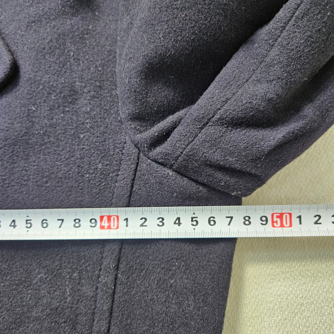 95 헤지스 네이비 울 피코트 0323Y 상품이미지5