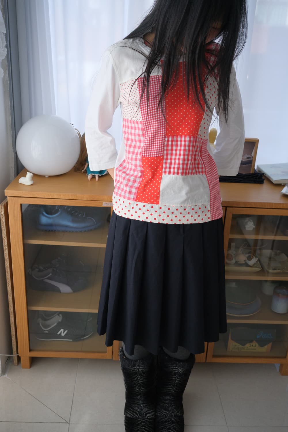 Patchwork top 상품이미지3