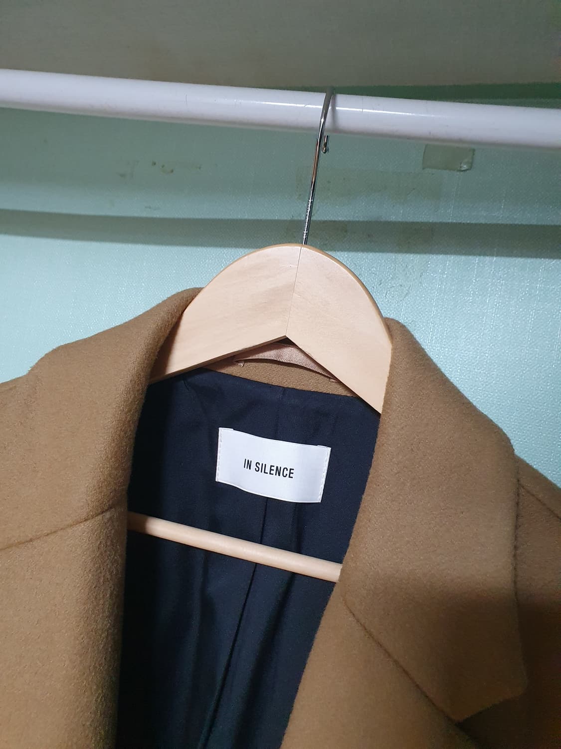 인사일런스 캐시미어 롱 코트 L 상품이미지3