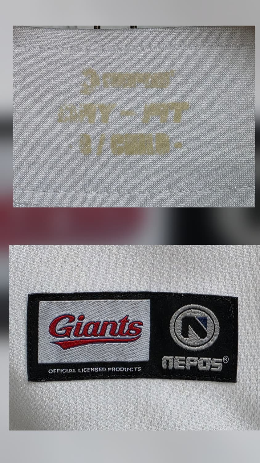 롯데자이언츠 박세웅 유니폼 7세~9세 키즈유니폼 MN23 상품이미지4