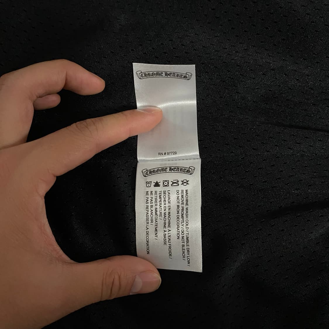 [M] 크롬하츠 메쉬 바시티 쇼츠 반바지 블랙 상품이미지8