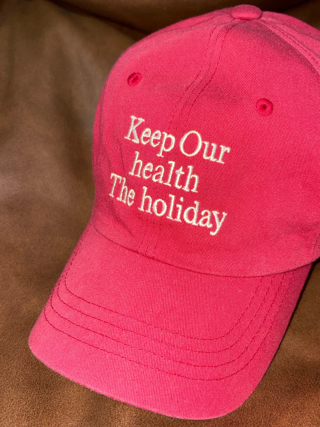 밀로 아카이브 자수 볼캡 상품이미지2