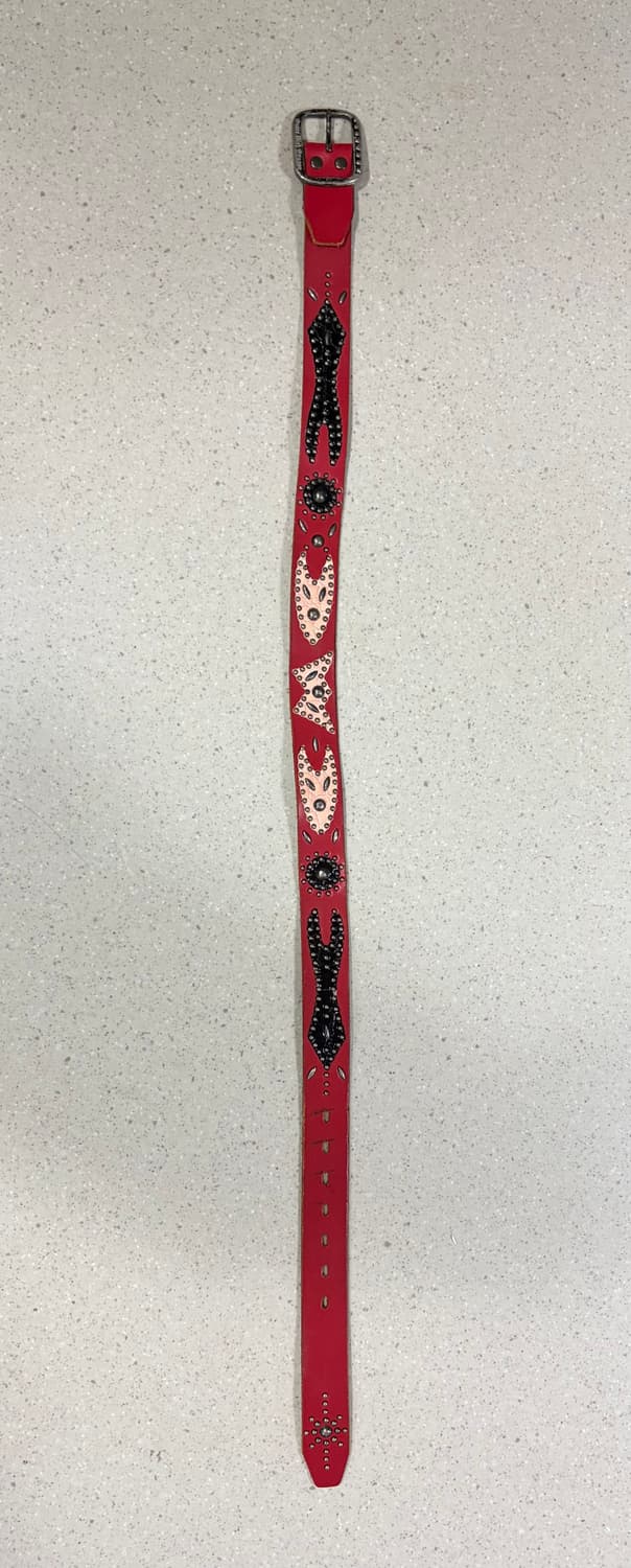 Dance with Dragon 웨스턴 락시크 스터드 벨트 상품이미지9