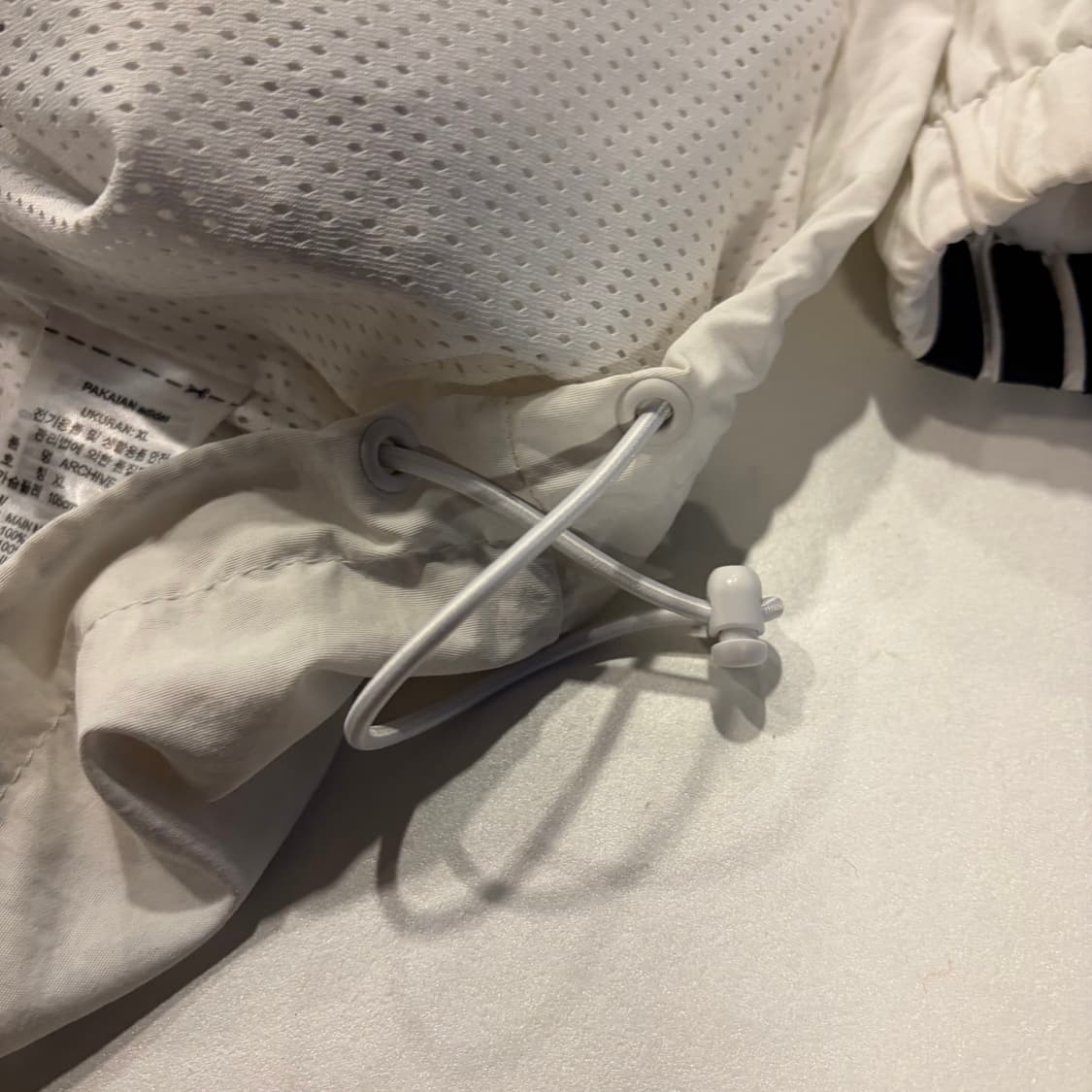 [XL] 아디다스 아카이브 삼선 트랙탑 바람막이 화이트 C733 상품이미지9