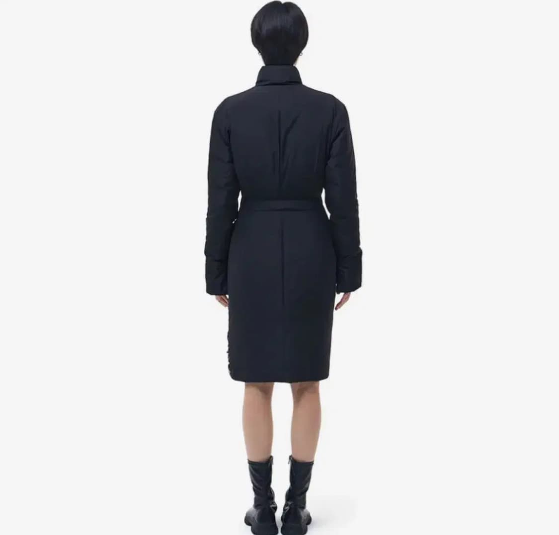 kimzisu 킴지수 Colour Contrast Down Dress 상품이미지6