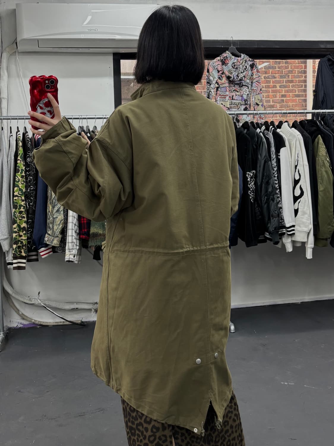 카키 야상자켓 상품이미지4