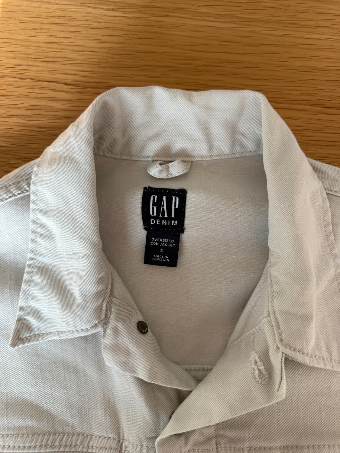 갭(GAP) 오버사이즈 아이콘 자켓 상품이미지8