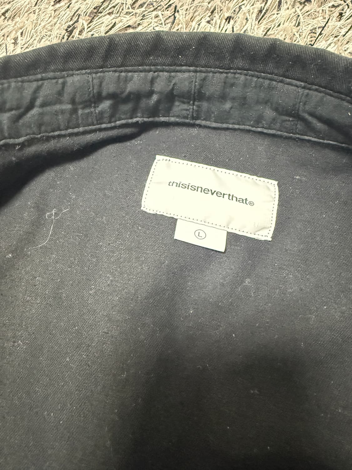 디스이즈네버댓 워크자켓 블랙 상품이미지2