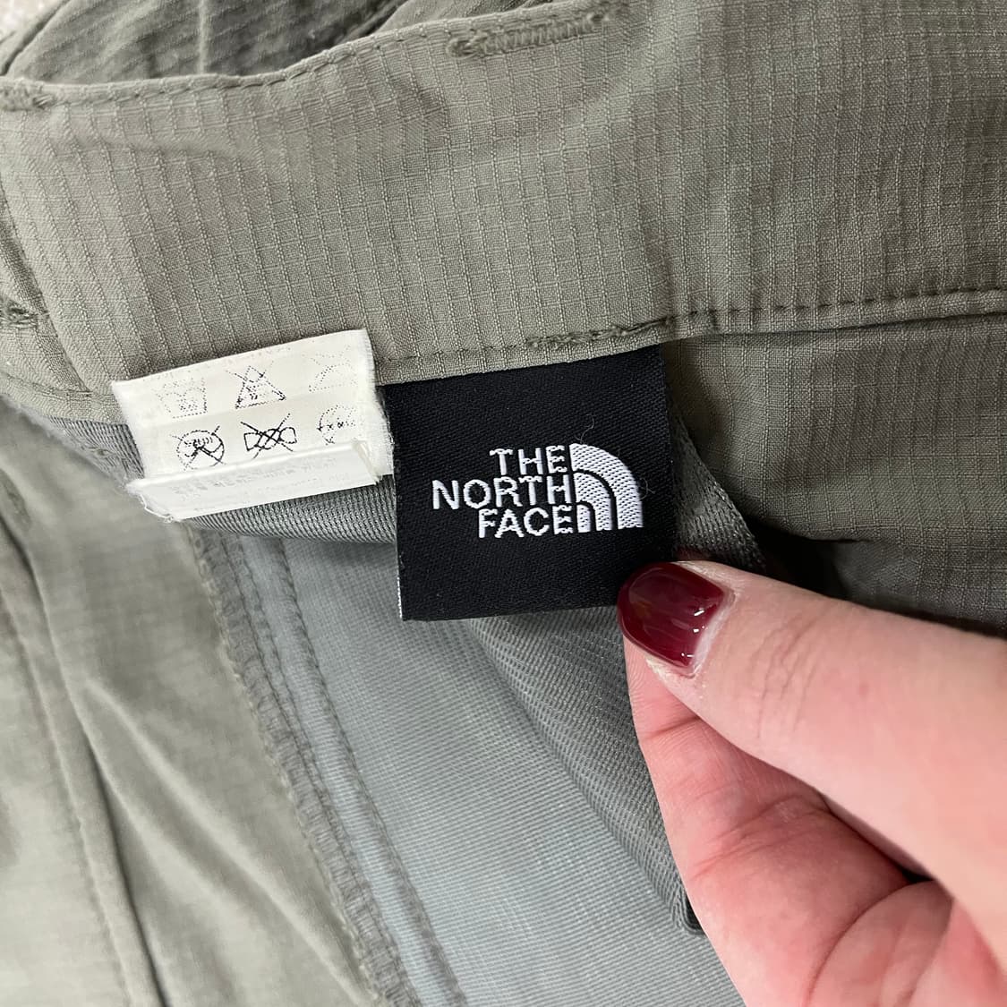 [90] 노스페이스 마운틴 카키 우븐 트레이닝 바지 0102M1 상품이미지3