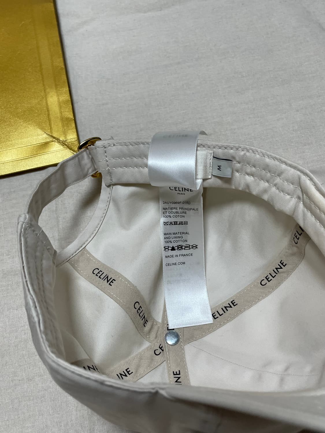 셀린느 트리옹프 볼캡 트리오페 [M] 상품이미지4