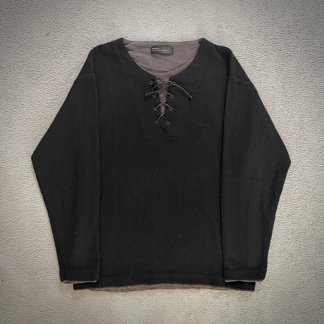 Lace-up long sleeve 상품이미지1