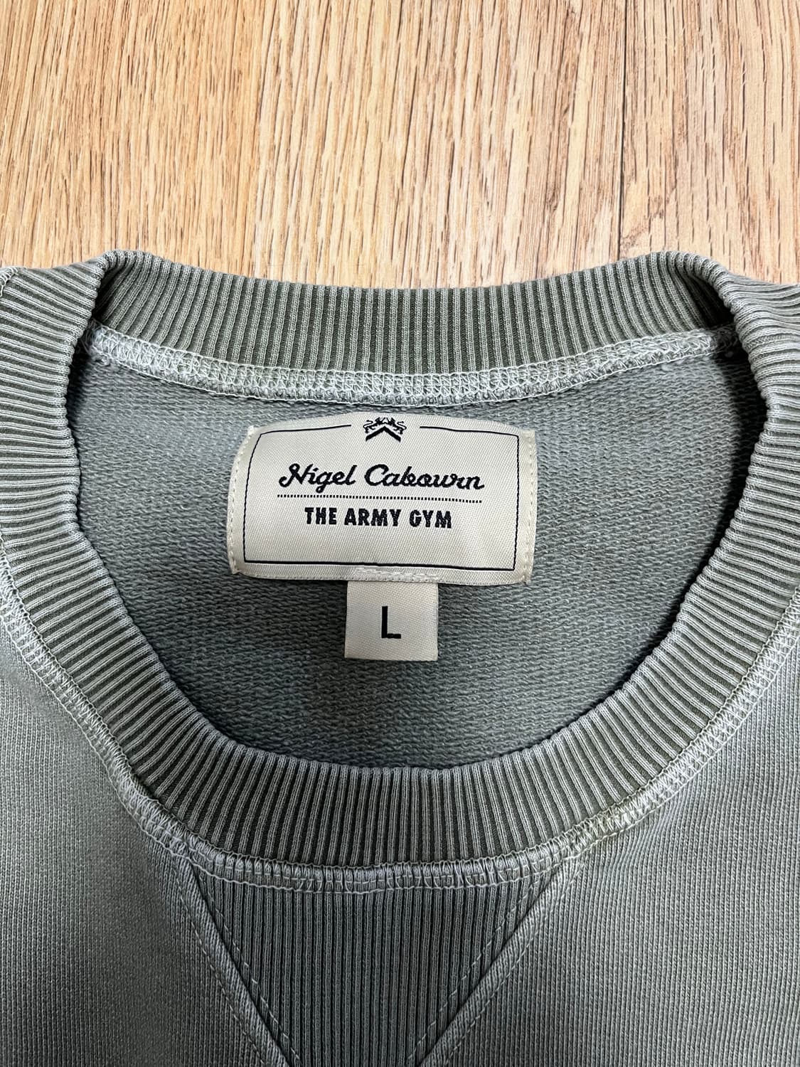 나이젤카본 아미 짐 스웻셔츠 그린 상품이미지6