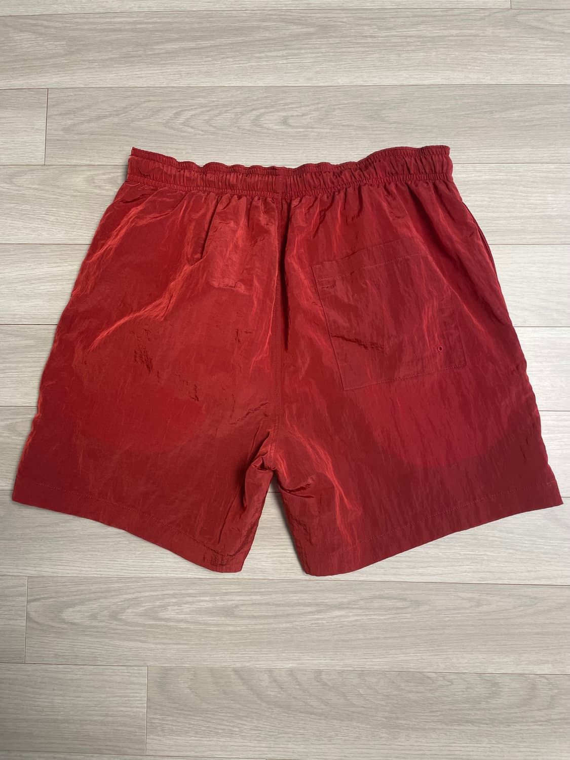 [28w] 랩101 메탈릭 레드 쇼츠 상품이미지3