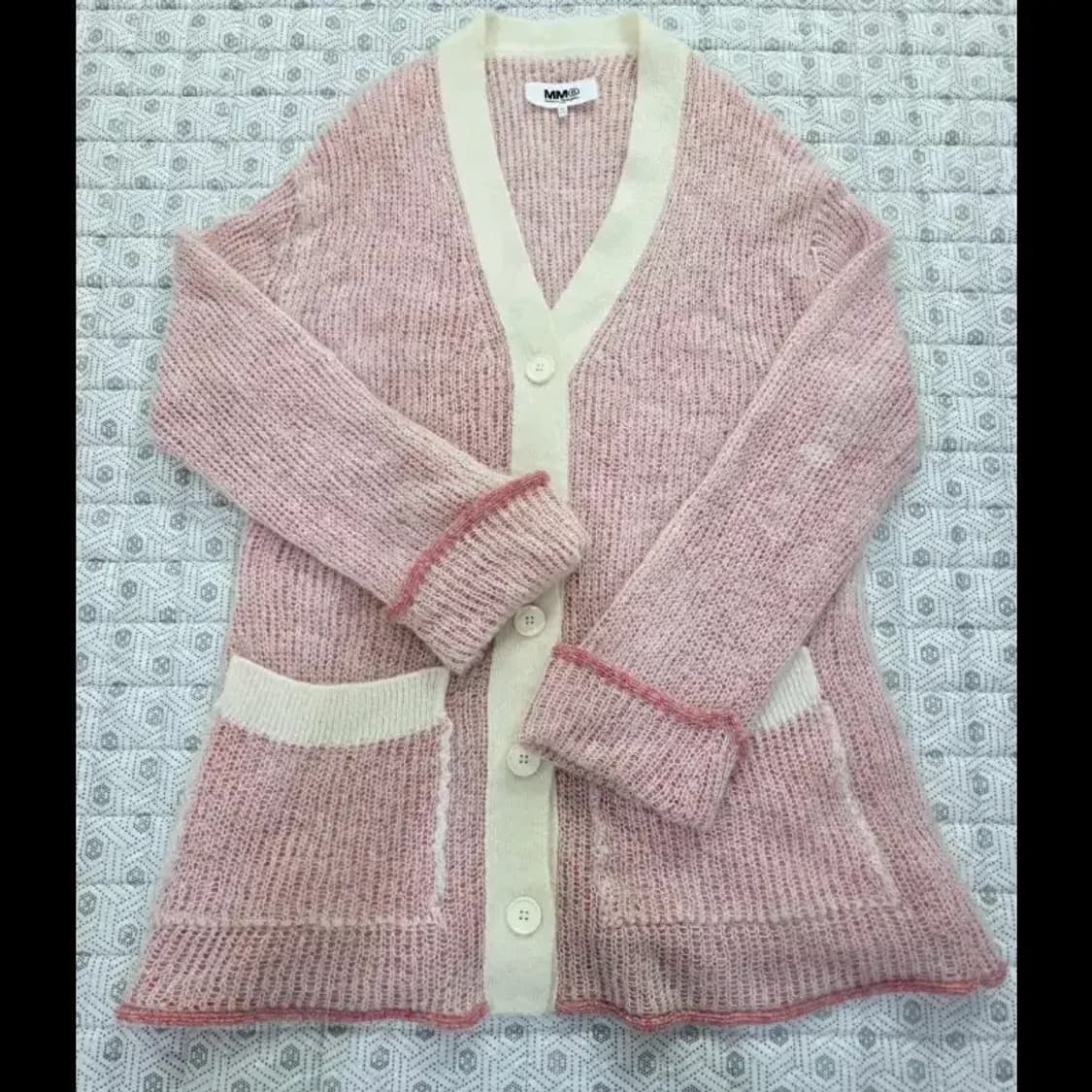 MM6 메종마르지엘라 핑크 가디건 55 상품이미지9