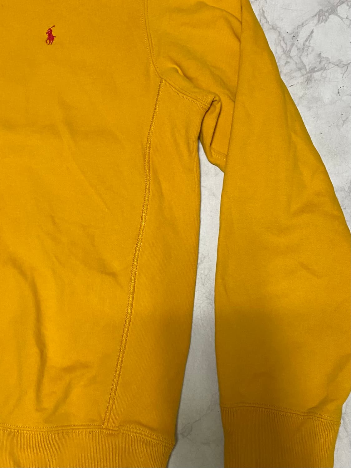 폴로 옐로우 맨투맨티셔츠 105 상품이미지3