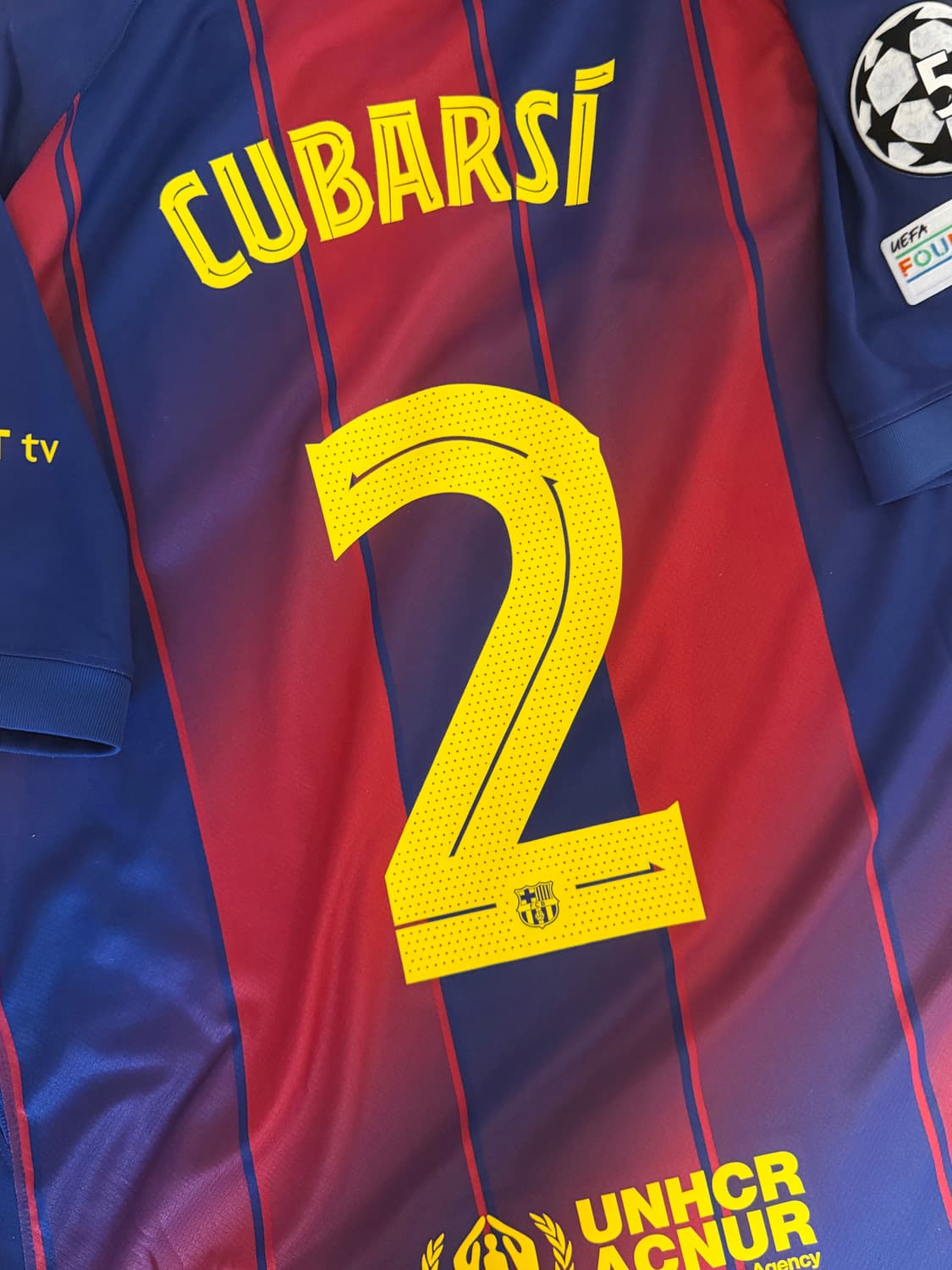 25/26 바르셀로나 쿠바르시 유니폼 상품이미지4