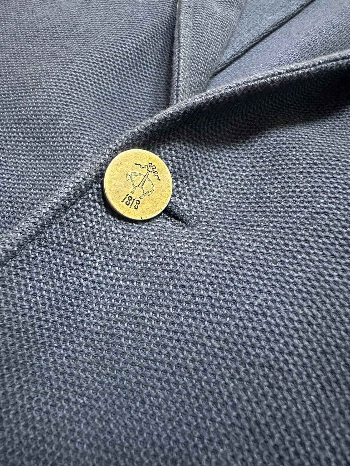 브룩스 브라더스 레드플리스 네이비 코튼 자켓 40R (포르투갈 메이드) 상품이미지2