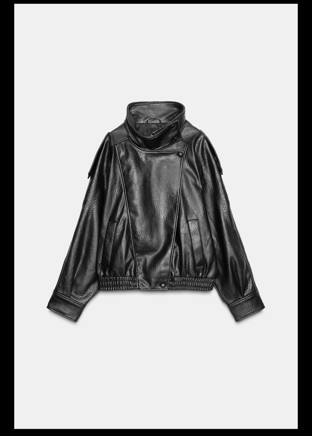 자라 하이넥 생로랑st 자켓 L 상품이미지1