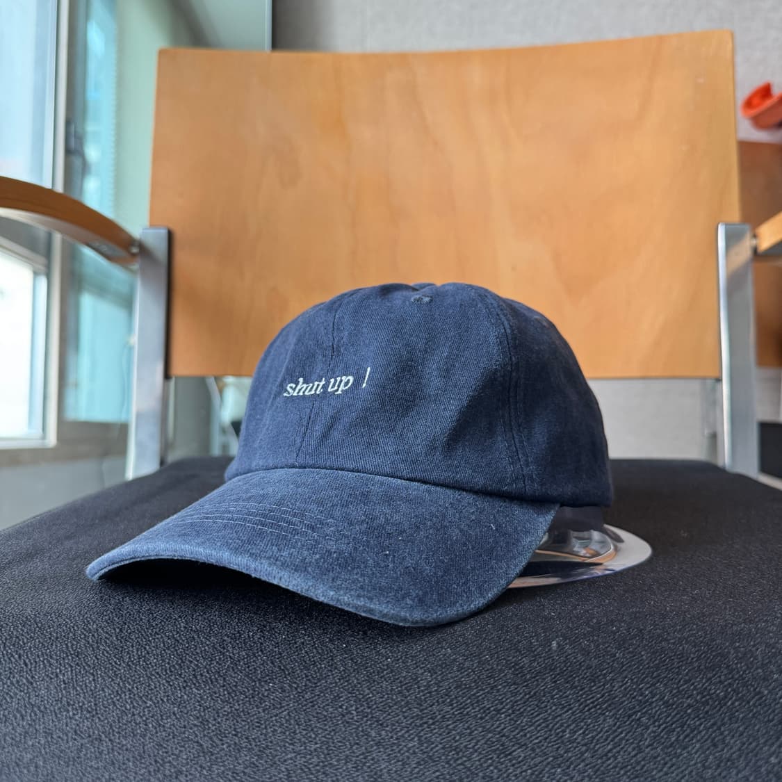 USA shutup 빈티지 모자 볼캡 피그먼트 상품이미지2