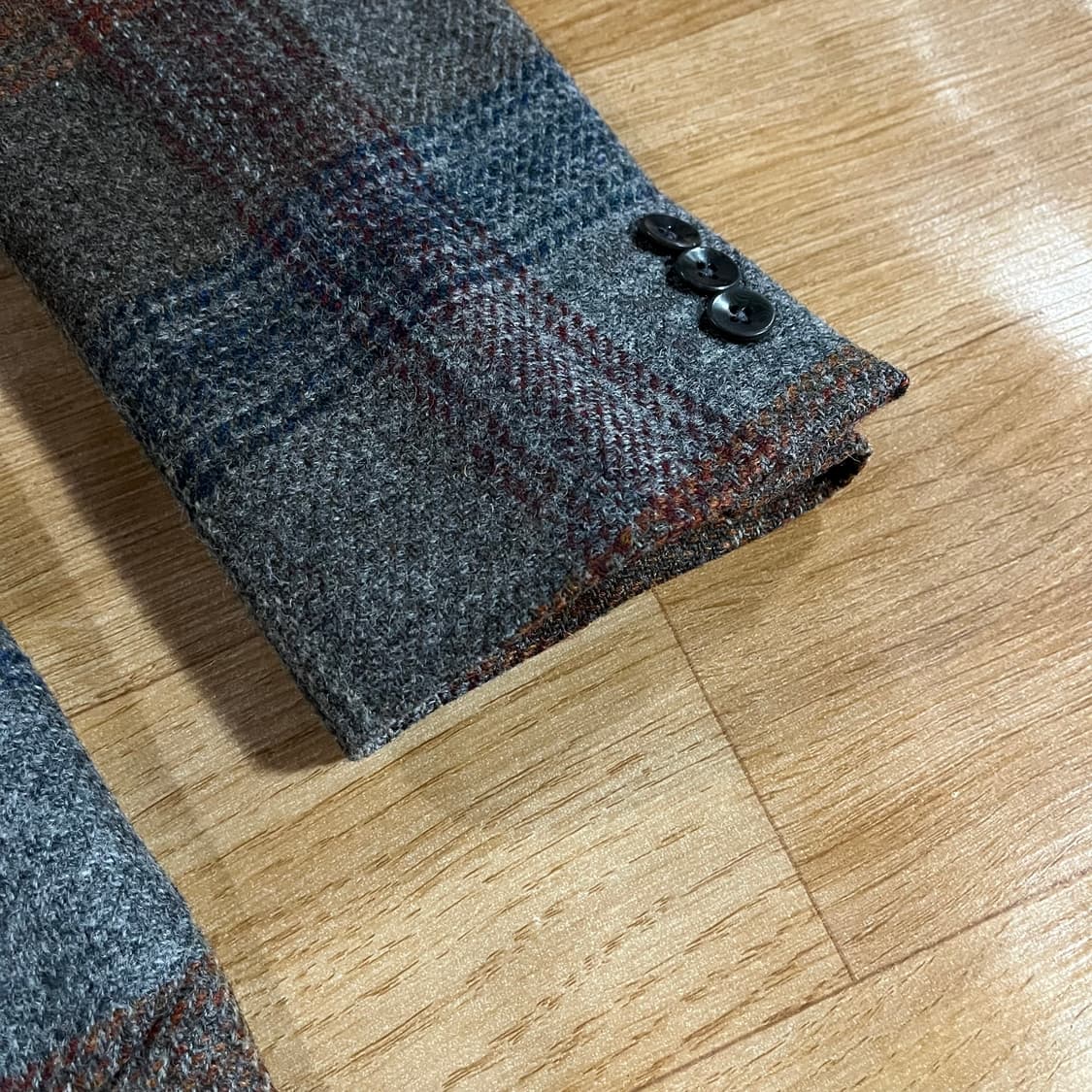 [97] 볼리올리 멀티체크 울자켓 상품이미지6