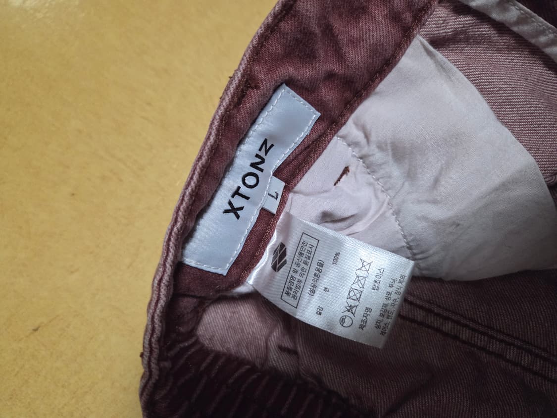 XTONZ 엑스톤즈 핑크 카고 데님 팬츠 L 상품이미지2