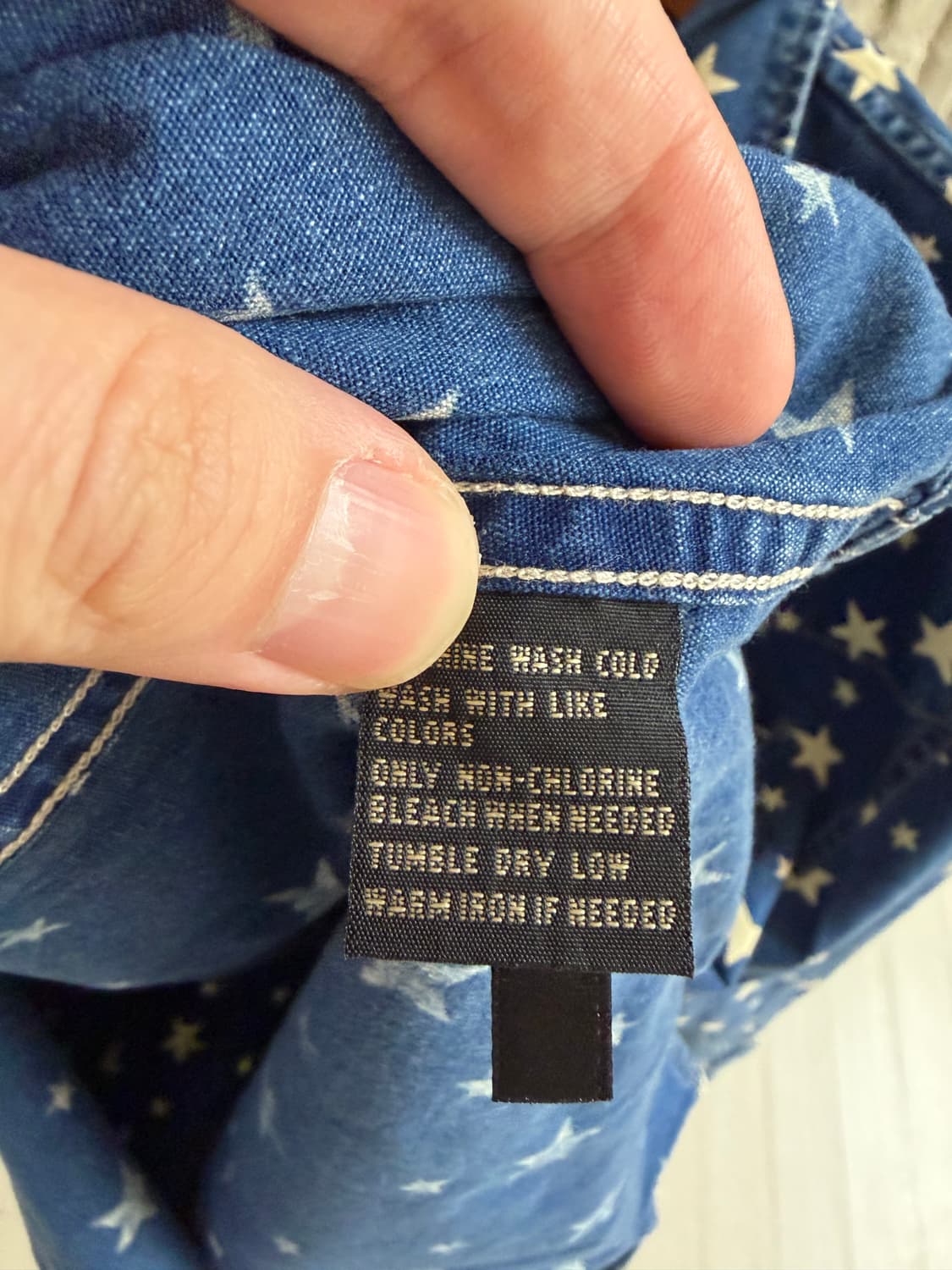 RRL 스타프린팅 웨스턴 셔츠 상품이미지4