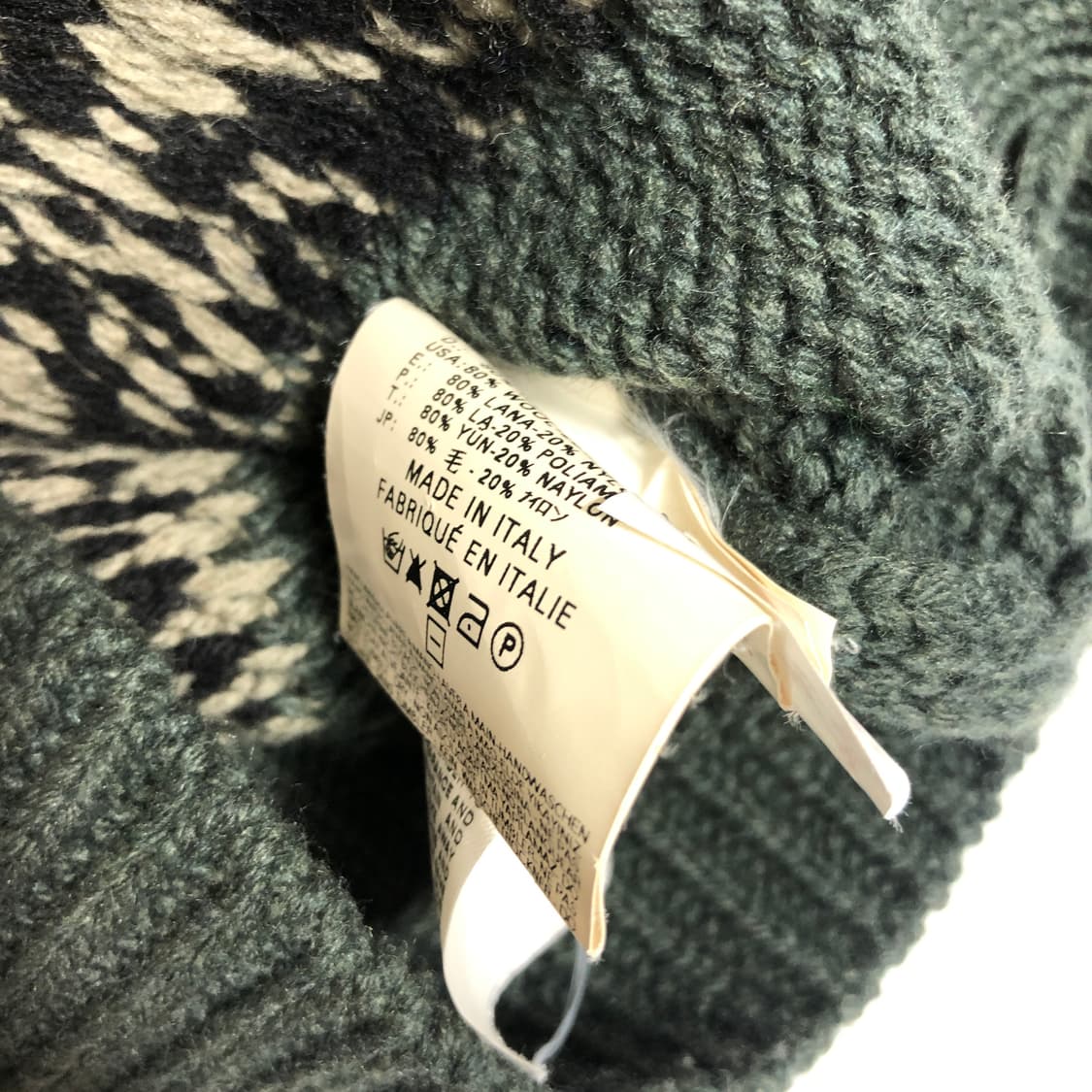 디젤 패턴 니트 가디건 S 상품이미지7