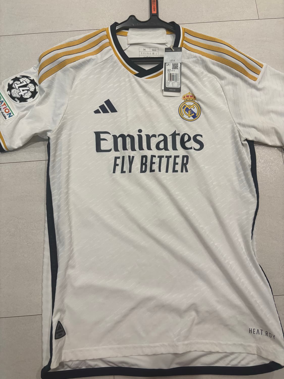 23/24시즌 아디가스 레알 마드리드 유니폼 벨링엄 마킹 상품이미지1