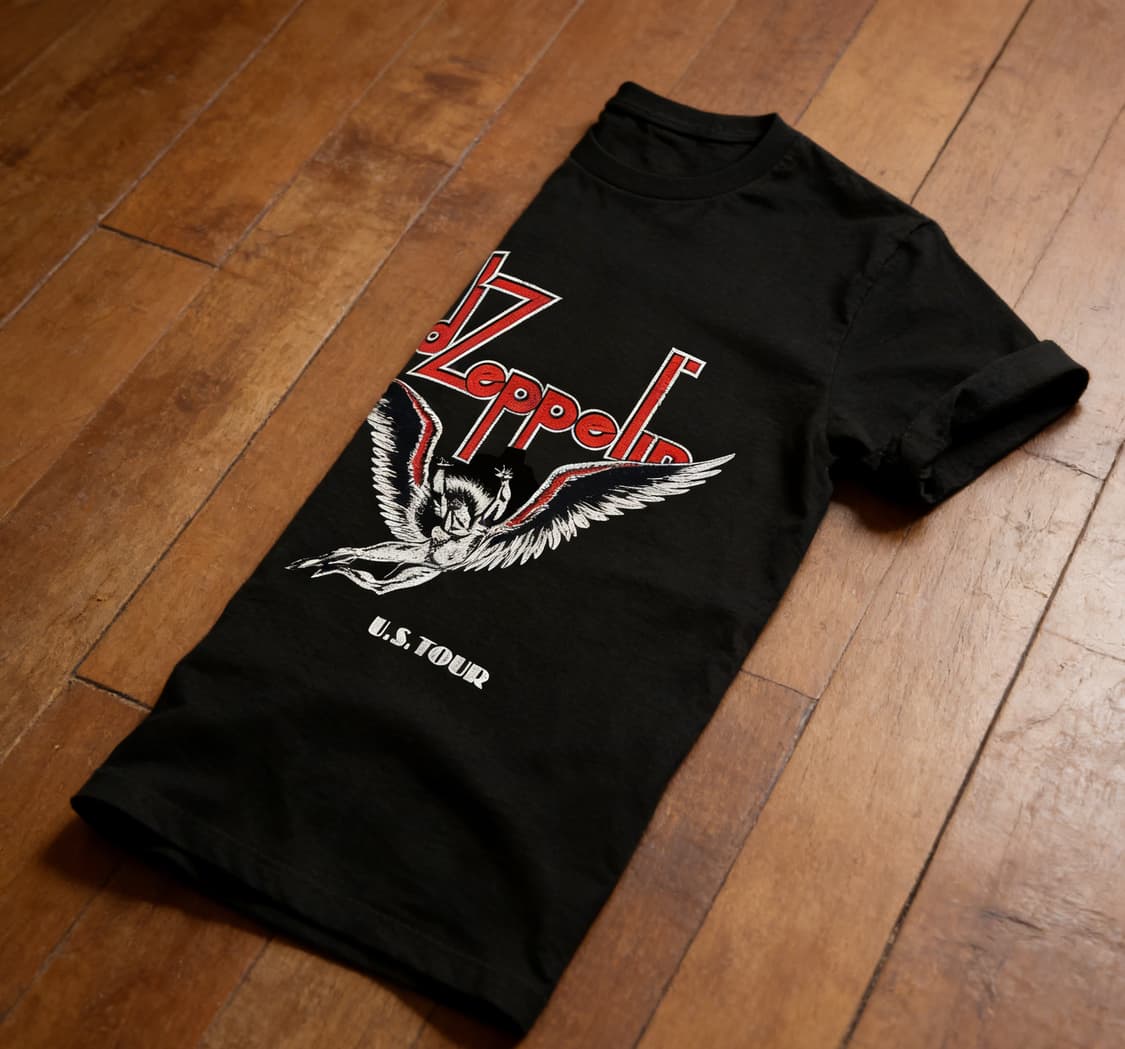 [새상품 L사이즈] Led Zeppelin 커스텀 반팔 (U.S.TOUR 상품이미지2