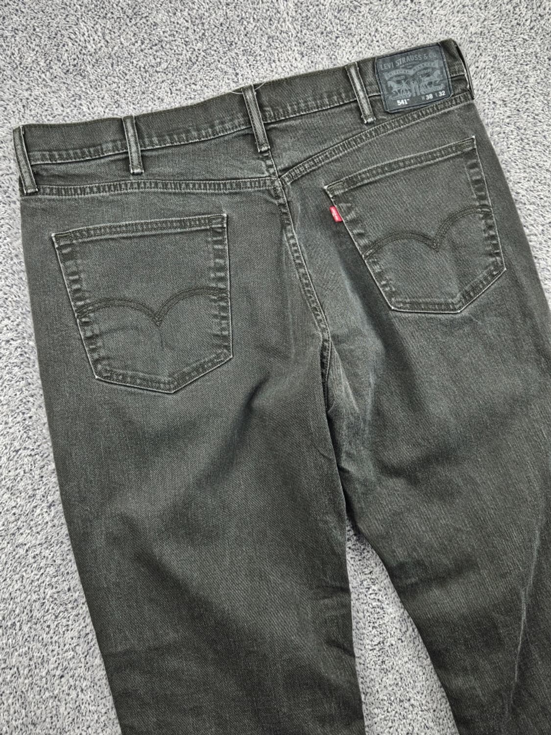 리바이스 541 블랙 진 데님 팬츠 ( 38X32 ) / 11543 상품이미지9