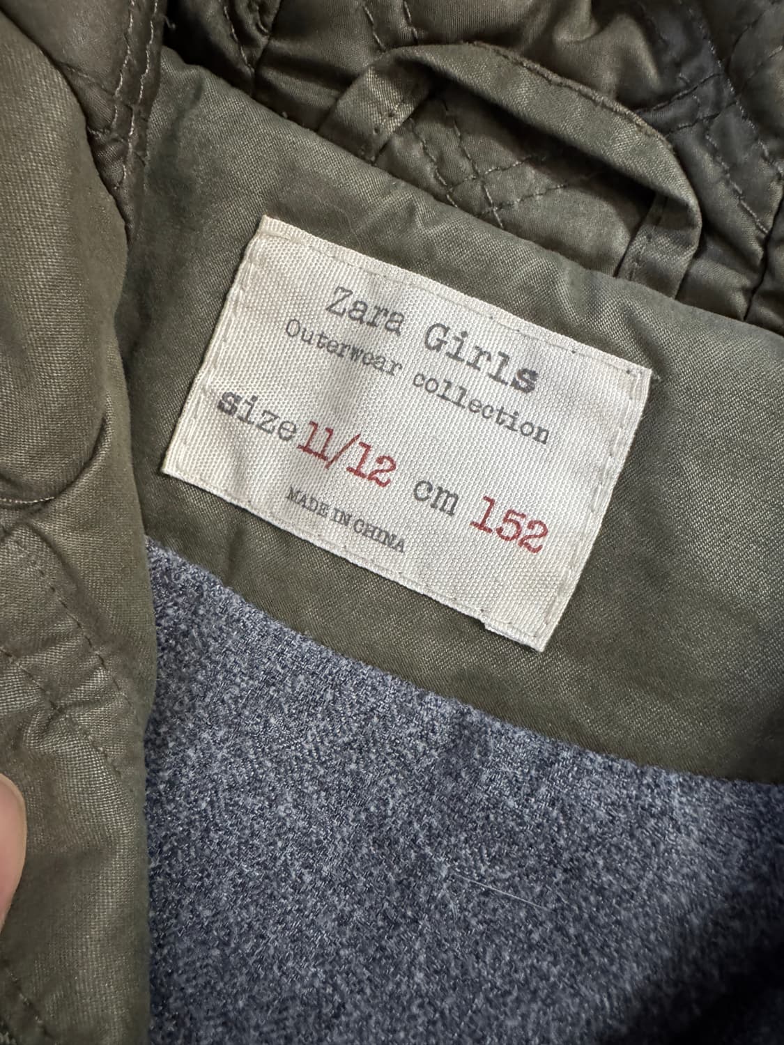 여성 자라 ZARA 밀리터리 후드 야상 점퍼 S 상품이미지3