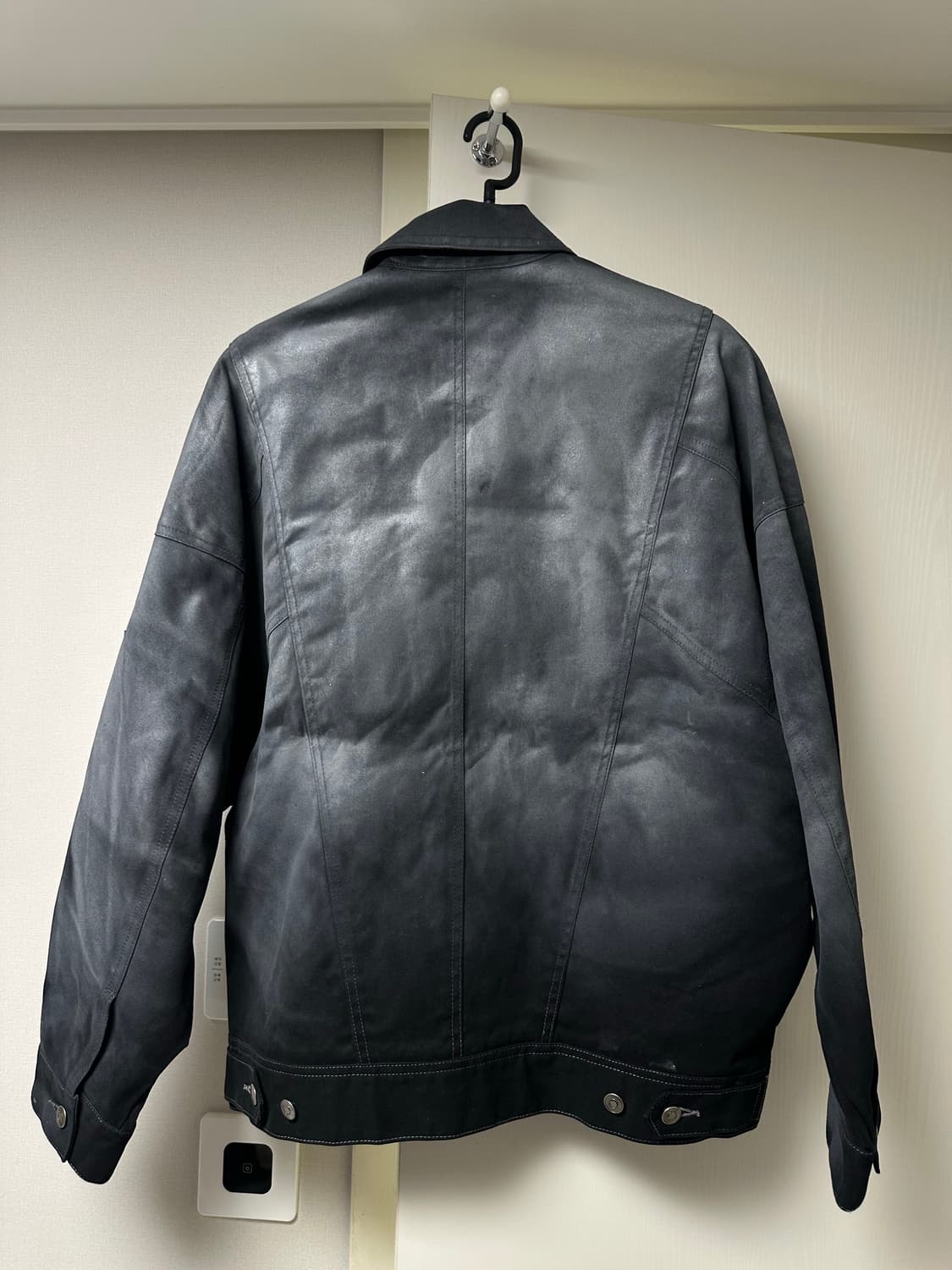 메종미네드 레이커브 워싱데님 그레이 자켓 M 상품이미지6