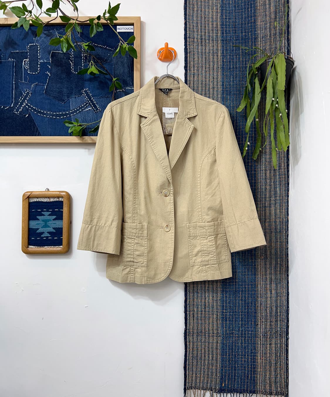 👧🏻CPA Tailored Linen Jacket  상품이미지1