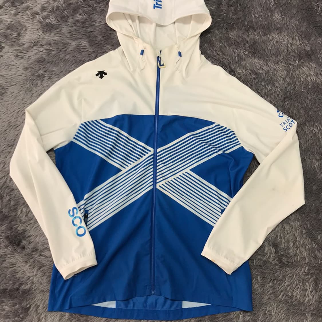 [[XL] 데상트(DESCENTE) 트라이애슬론 후드 집업 져지#310 상품이미지1