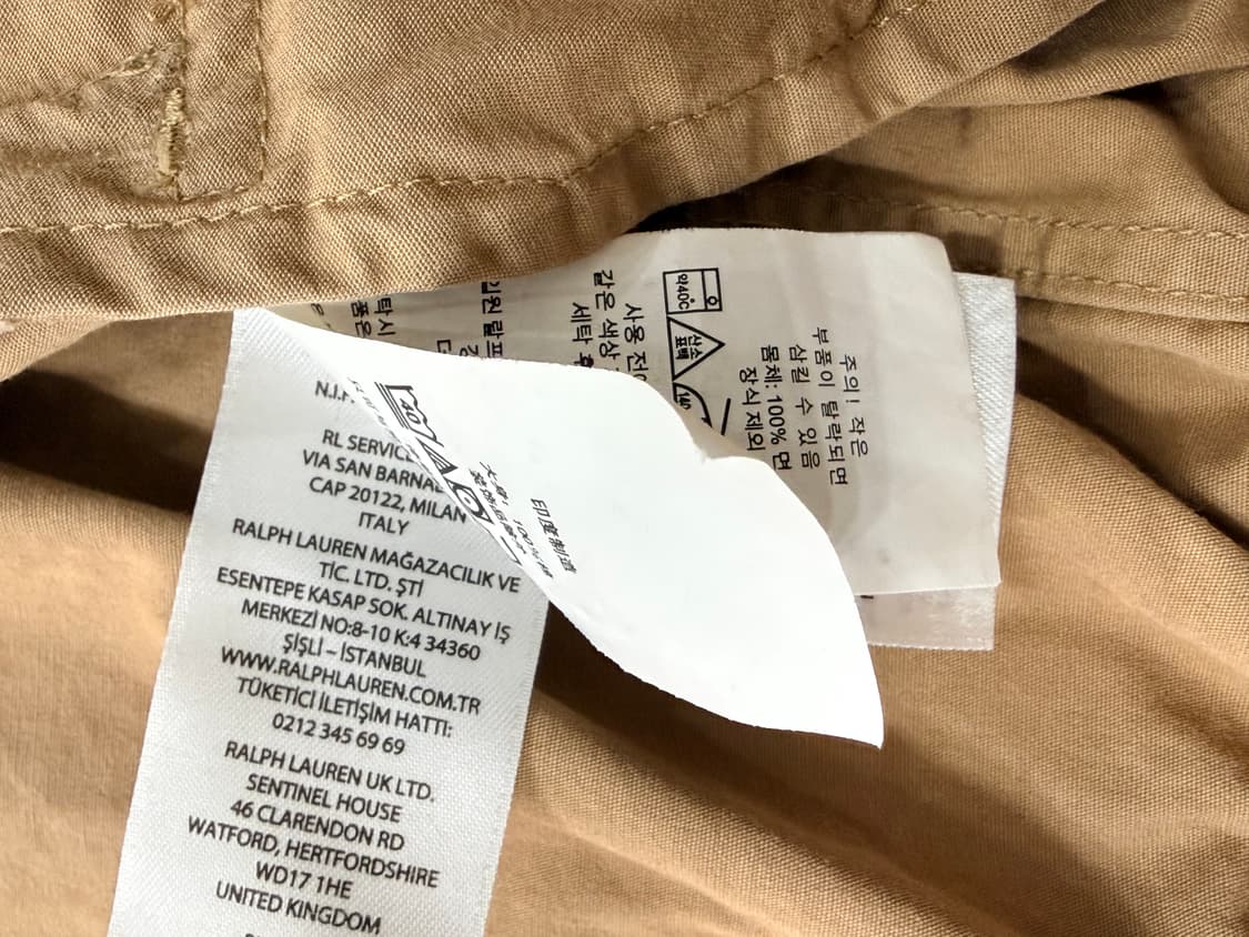 폴로랄프로렌 베이포트 베이지 m 상품이미지7