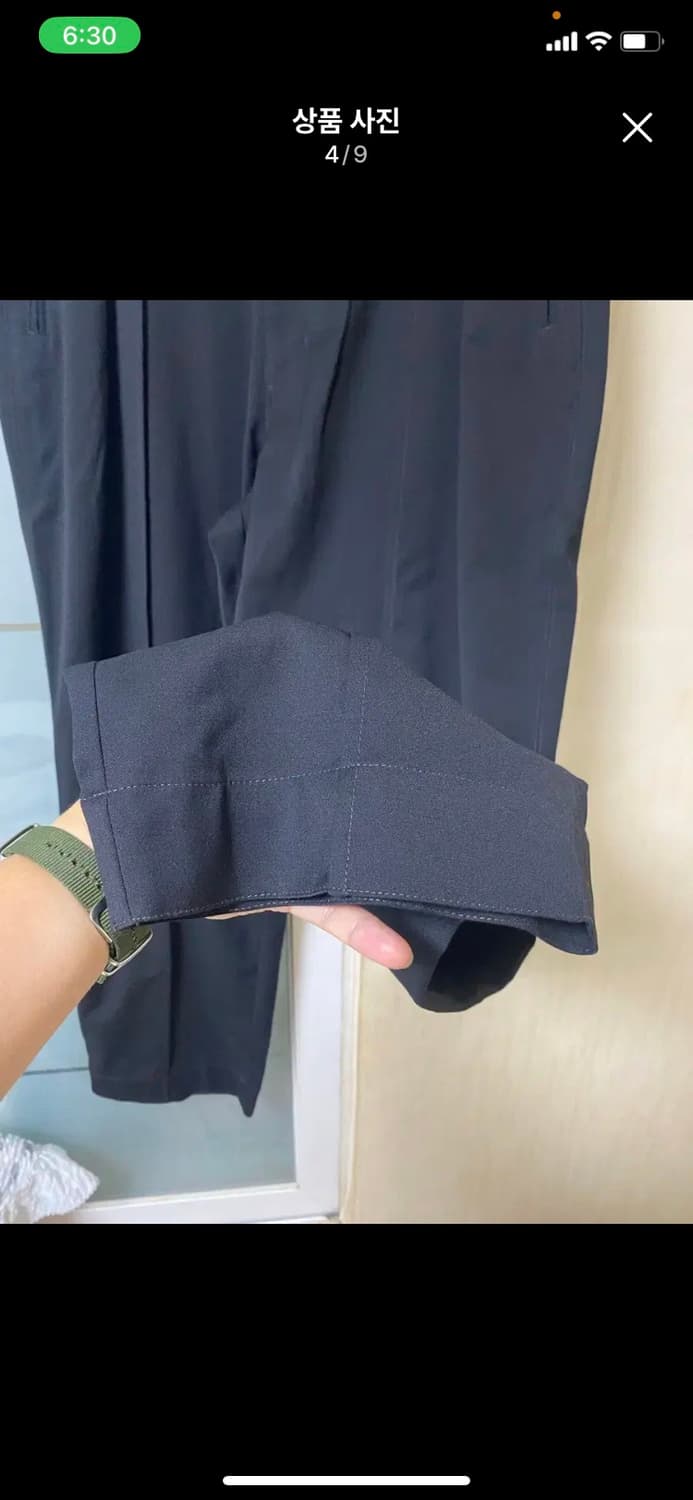 INSILENCE 인사일런스 울 구르카 팬츠 M사이즈 상품이미지3