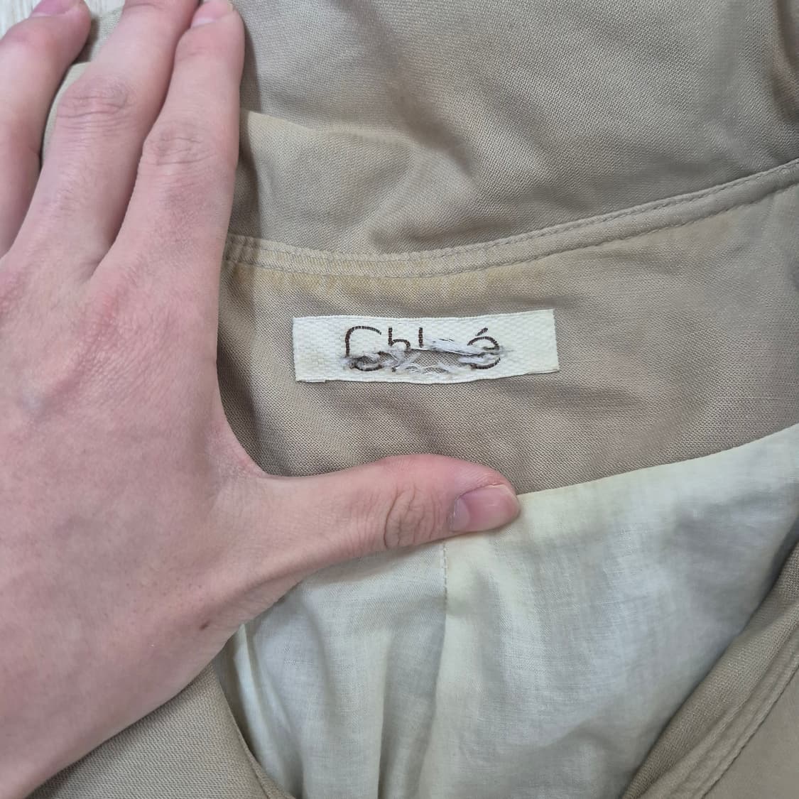 끌로에 여성 싱글 트렌치코트 S(90) 상품이미지4